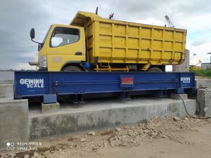 TIMBANGAN TRUK GEWINN SCALE - PT GOUKA INDO ENERGI